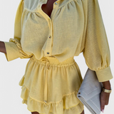 Clara – Conjunto de Verano de Dos Piezas Ideal para Días Soleados