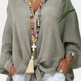 Claudia – Camisa Oversized Ideal Para Tu Estilo Verano