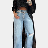 Clara – Top Maxi de Encaje Para Un Look Soñado y Romántico
