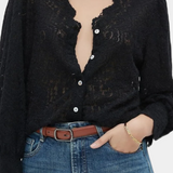 Clara – Blusa de Encaje Bohemia y Elegante para Tu Estilo Diario