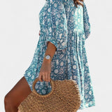 Mariana – Vestido Mini Boho Floral Con Estilo Único y Confortable
