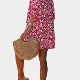 Mariana – Vestido Mini Boho Floral Con Estilo Único y Confortable