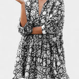 Mariana – Vestido Mini Boho Floral Con Estilo Único y Confortable