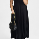 Nerea – Vestido Sin Mangas Con Pliegues Para Un Estilo Ligero Y Elegante
