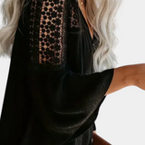 Mireia – Blusa de Encaje Bohemia para un Estilo Único y Elegante