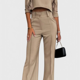 Clara – Conjunto Elegante de 2 Piezas para un Estilo Sofisticado y Relajado