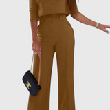 Clara – Conjunto Elegante de 2 Piezas para un Estilo Sofisticado y Relajado