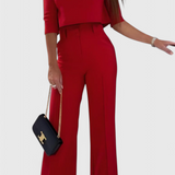 Clara – Conjunto Elegante de 2 Piezas para un Estilo Sofisticado y Relajado