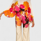 Estela – Conjunto Estampado de Dos Piezas con Estilo Sofisticado