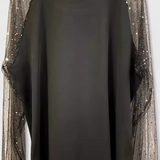 Clara – Blusa Elegante con Acentos Brillantes para un Estilo Sofisticado
