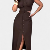 Marisol – Vestido Midi Elegante y Versátil para Brillar en Cualquier Ocasión