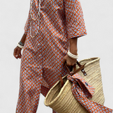 Lola – Vestido Camisero de Rayas con Estilo Fresco y Elegante