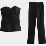 Marisol – Conjunto Relajado Sin Mangas para Una Comodidad Elegante