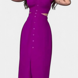 Marisol – Vestido Midi Elegante y Versátil para Brillar en Cualquier Ocasión