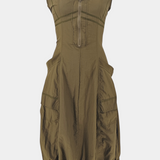 Clara – Vestido Midi con Estilo Único y Moderno
