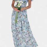 Marina – Vestido Maxi Floral con Estilo Romántico y Fresco