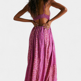 Clara – Vestido Boho Floral de Chiffon con Toque Elegante y Fresco