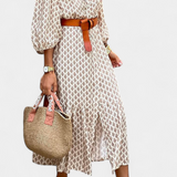 Isabel – Vestido Midi Elegante y Confortable para Cualquier Ocasión