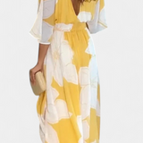 Isabel – Vestido Floral Elegante para Momentos Especiales
