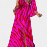 Isabel – Vestido Maxi Colorido para Momentos Especiales
