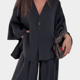 Nuria – Conjunto Oversize Moderno y Versátil para Tu Estilo Diario