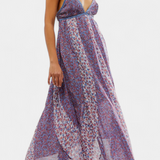 Clara – Vestido Boho Floral de Chiffon con Toque Elegante y Fresco