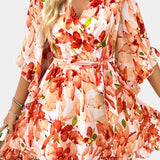 Elena – Vestido Mini Floral Impreso Ideal Para Momentos Especiales
