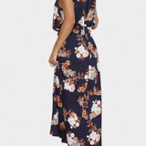 Clara – Vestido Maxi Floral con Estilo Elegante y Confortable