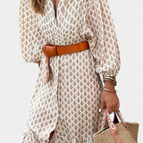Isabel – Vestido Midi Elegante y Confortable para Cualquier Ocasión
