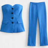 Marisol – Conjunto Relajado Sin Mangas para Una Comodidad Elegante