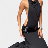 Marina – Vestido Halter Con Brillo Para Momentos Inolvidables