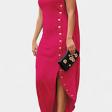 Elena – Vestido Asimétrico Con Estilo Único y Elegante