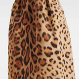 Claudia – Vestido Midi Bustier Leopardo Para Brillar Con Estilo