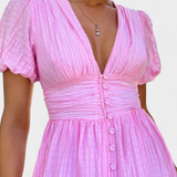 Clara – Vestido Maxi con Estilo Romántico y Veraniego