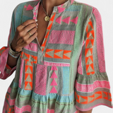 Mireia – Vestido Boho Bordado para Estilo Único y Vibrante