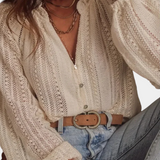 Valentina – Blusa Bohemia Con Estilo Elegante Para El Verano