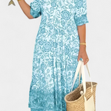 Elcira – Vestido Floral Bohemio para Días Soleados y Con Estilo
