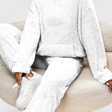 Elena – Conjunto de Lounge Teddy Ultra Suave para Días Acogedores