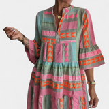 Mireia – Vestido Boho Bordado para Estilo Único y Vibrante