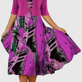 Estrella – Conjunto de Vestido Blazer Midi para un Look Sofisticado y Versátil