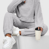 Elena – Conjunto de Lounge Teddy Ultra Suave para Días Acogedores