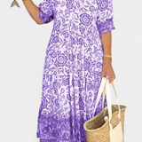Elcira – Vestido Floral Bohemio para Días Soleados y Con Estilo