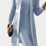 Lucienne – Conjunto de Vestido de Dos Piezas con Encaje Elegante y Romántico