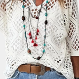 Fernanda – Blusa de Encaje Elegante y Con Estilo