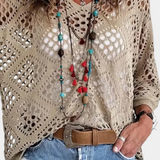 Fernanda – Blusa de Encaje Elegante y Con Estilo