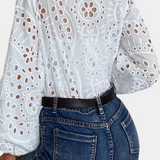 Elena – Blusa Bohemia con Encanto y Elegancia Natural