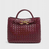 Elena – Bolsa Diaria Tejida Índigo Con Estilo y Comodidad