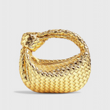 Claudia – Bolso Satchel Mini Tejido Elegante y Atemporal