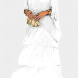 Lola – Vestido Maxi con Volantes para un Look Bohemio-Chic Elegante
