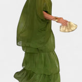 Lola – Vestido Maxi con Volantes para un Look Bohemio-Chic Elegante